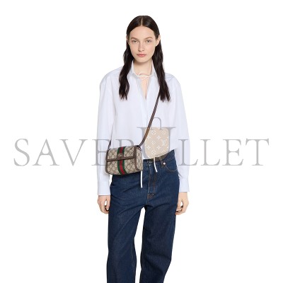 GUCCI OPHIDIA MINI SHOULDER BAG ‎838481 (20*15*5cm)